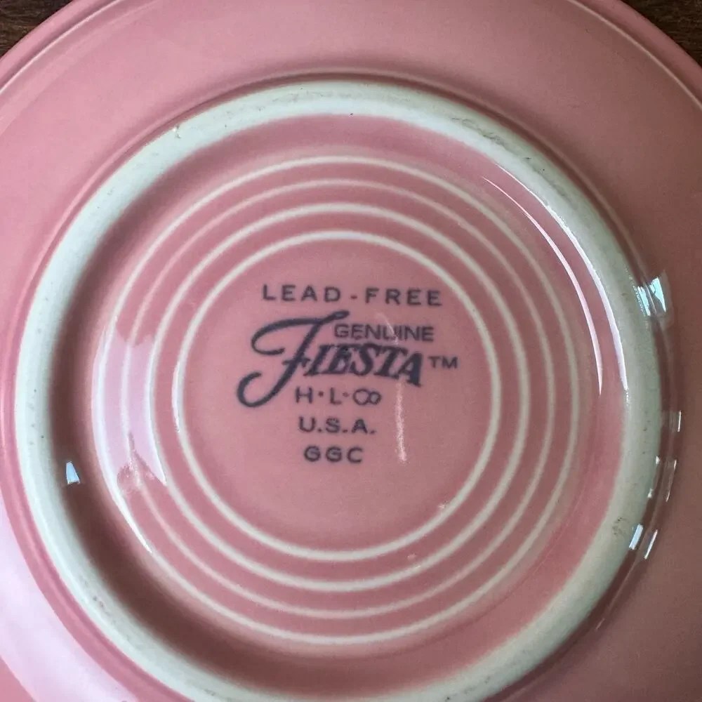 FiestaWare Set of 5 VINTAGE & Modern 6